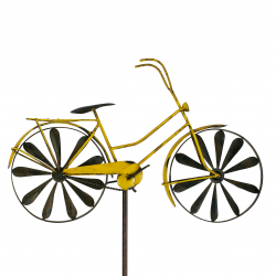 fiets geel