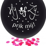 Hij of Zij prik ballon ongevuld