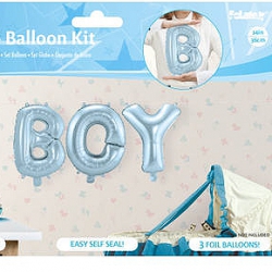 Its a Boy foly set  36 cm hoog, ongevuld