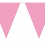 Vlaggenlijn Effen Baby Roze