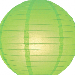 Lampion groen 25 cm