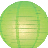 Lampion groen 25 cm 10 stuks