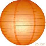 Lampion oranje 25 cm