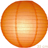 Lampion oranje  35 cm