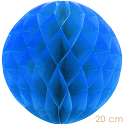 HoneyComps 20cm  blauw 5 stuks