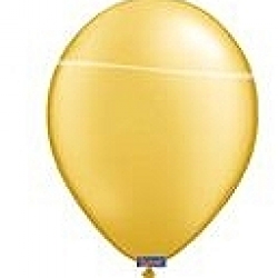 100 stuks goud  30 cm ballon