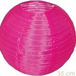 weerbestendige nylon lampion 35 cm Licht Rose